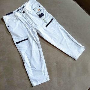 U.S. Polo Assn Capri Cargo Pants NWT